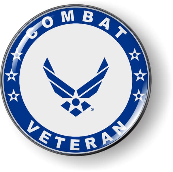 USAF - U.S. Air Force Combat Veteran Emblem